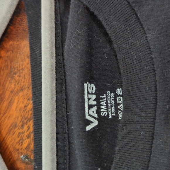 Women's Small Van's Off the Wall Christmas Shirt Rare - Picture 3 of 4